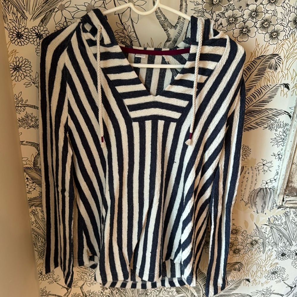 Striped Beach Cover up